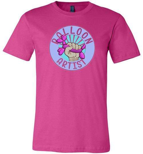 Balloon Artist t-Shirt for Balloon Twisters ~ Short-Sleeve (Adult) Berry / S