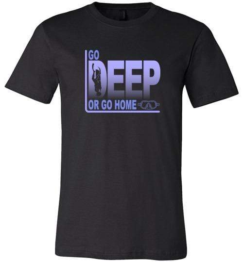 Go Deep or Go Home Shirt Black / XS