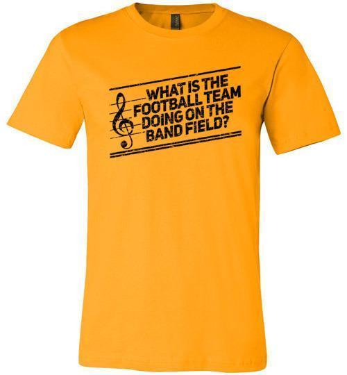 Marching Band Short-Sleeve Shirt for Men & Women (Adult) Gold / S