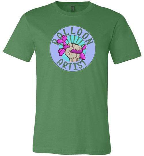 Balloon Artist t-Shirt for Balloon Twisters ~ Short-Sleeve (Adult) Leaf / S