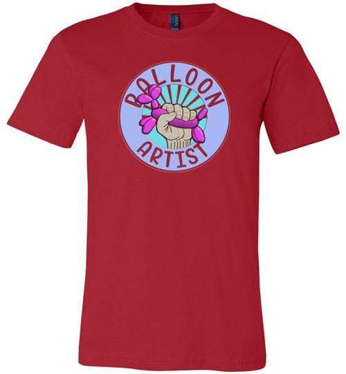 Balloon Artist t-Shirt for Balloon Twisters ~ Short-Sleeve (Adult) Red / S