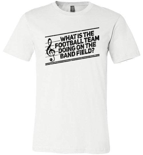 Marching Band Short-Sleeve Shirt for Men & Women (Adult) White / S