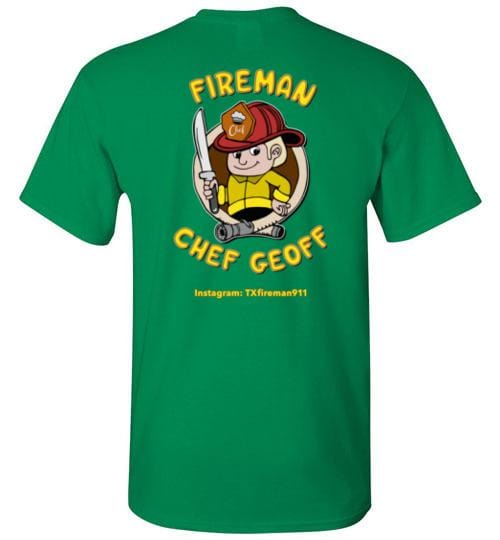 Fireman Chef Geoff Official Fan t-Shirt (on Gildan)