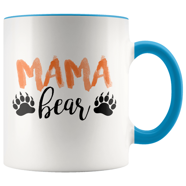 Mama Bear Mug ~ 11oz. Blue