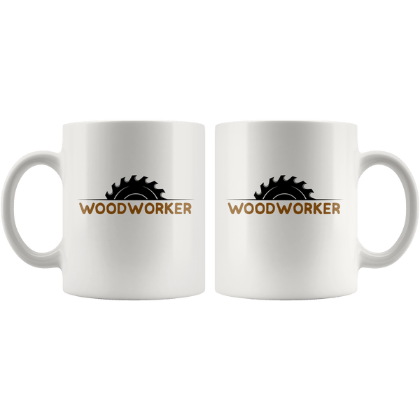 Woodworker Mug 11oz Wht