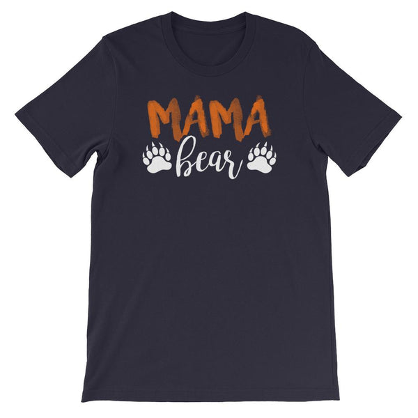Mama Bear Shirt for Women - Short-Sleeve (Adult) Navy / S