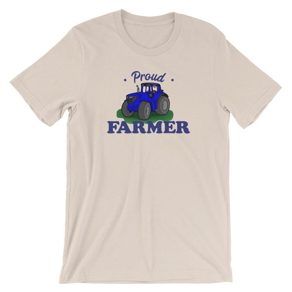 Proud Farmer Short-Sleeve Shirt for Men & Women (Adult) Soft Cream / S