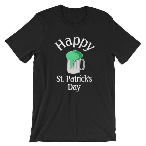 St. Patrick's Day Short-Sleeve Shirt for Men & Women (Adult) Black / S