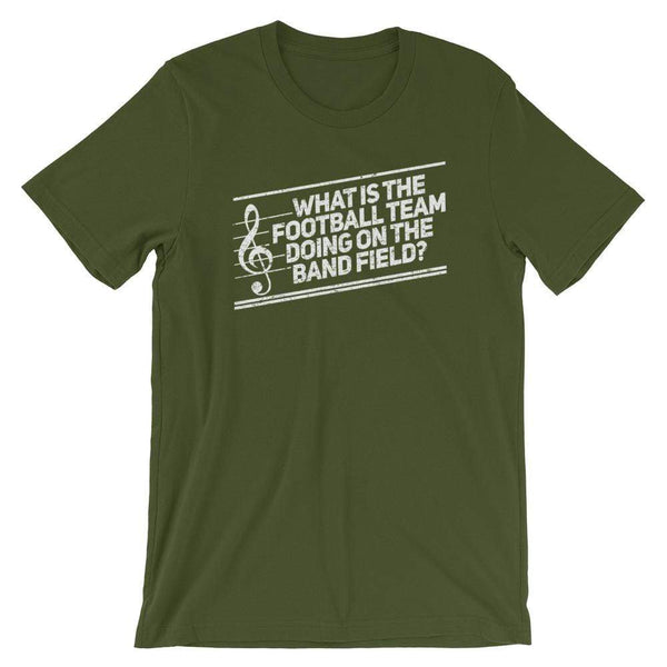 Marching Band Short-Sleeve Shirt for Men & Women (Adult) Olive / S