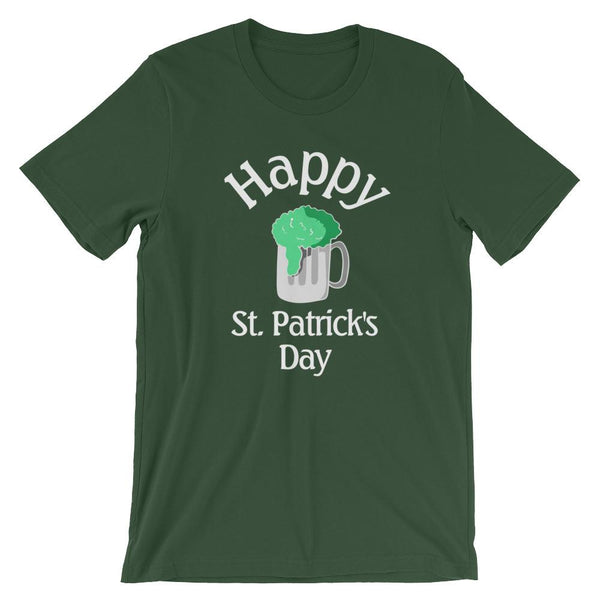 St. Patrick's Day Short-Sleeve Shirt for Men & Women (Adult) Forest / S