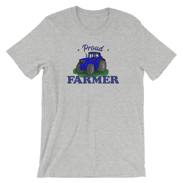 Proud Farmer Short-Sleeve Shirt for Men & Women (Adult) Athletic Heather / S