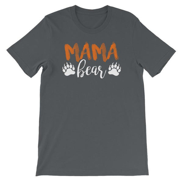 Mama Bear Shirt for Women - Short-Sleeve (Adult) Asphalt / S