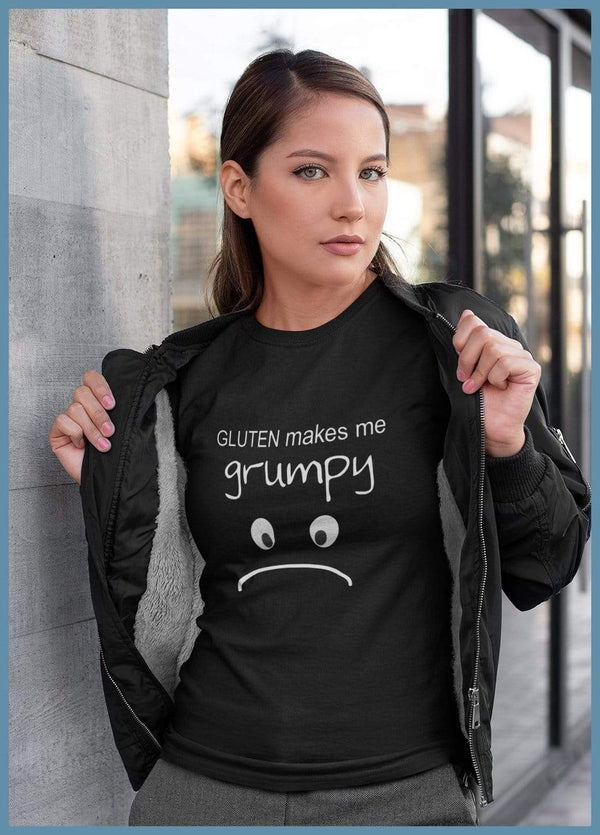 Gluten Makes Me Grumpy Short-Sleeve Shirt (Adult & Youth)