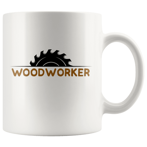 Woodworker Mug 11oz Wht